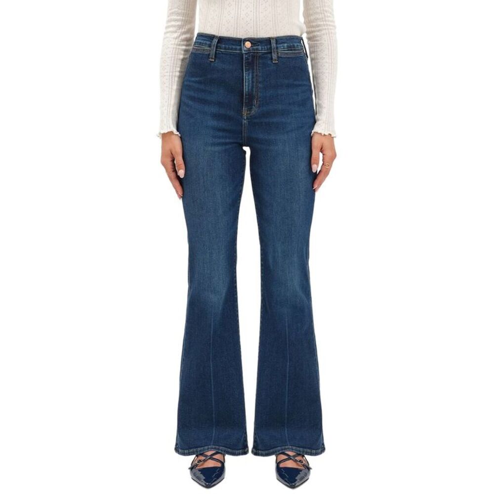 Daze Denim Womens  Sunset Flare Magic Hour High Rise Flare Jean